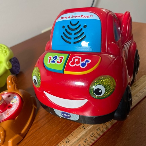 VTech Go Go Smart Friends Lot, Move & Zoom Racer Car, Magical Unicorn + - Picture 8 of 10